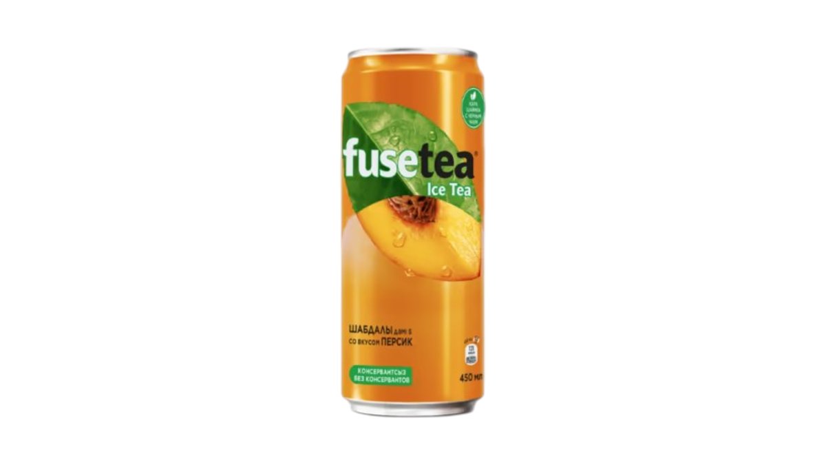 Напиток Fuse Tea холодный чай персик 0.45 л