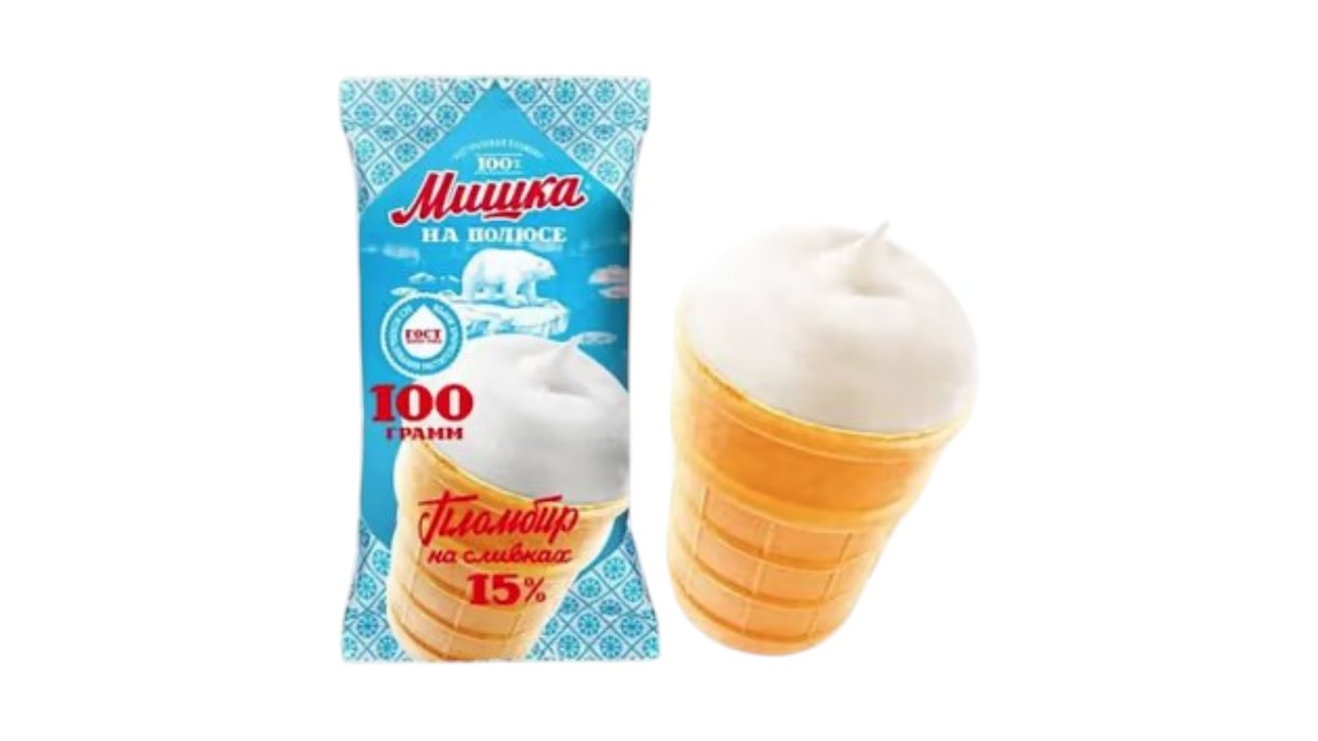 Мороженое Мишка на полюсе пломбир 100 г