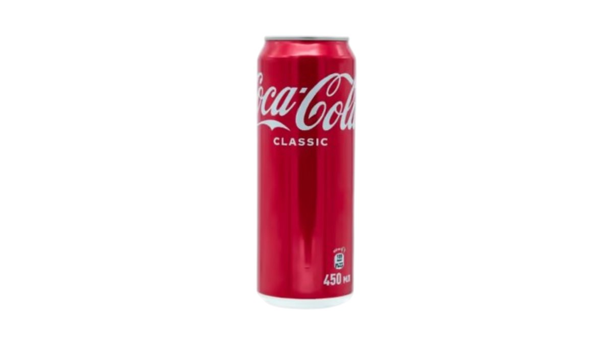 Напиток газированный Coca-Cola, 0.45 л, ж/б