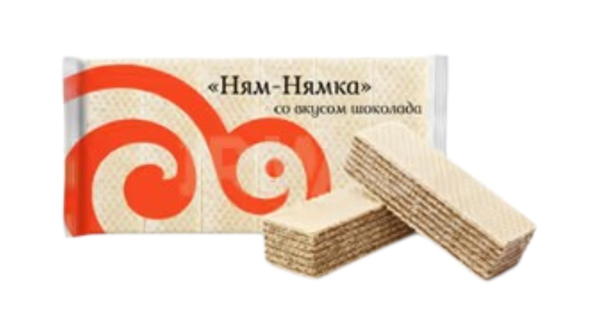 Вафли Ням-Нямка со вкусом шоколада 200 г