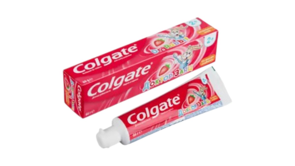 Зубная паста Colgate Доктор Заяц клубника 50 мл