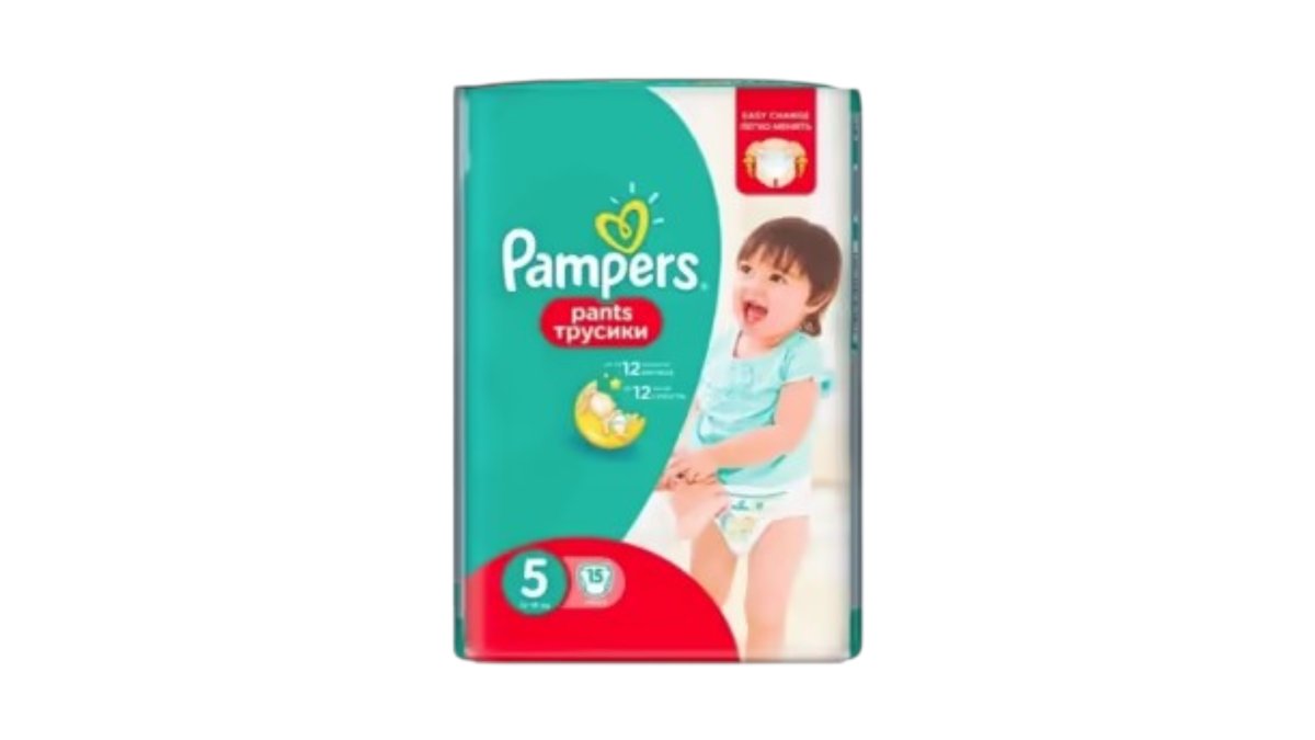 Трусики Pampers Pants 5 12-17 кг 15 шт