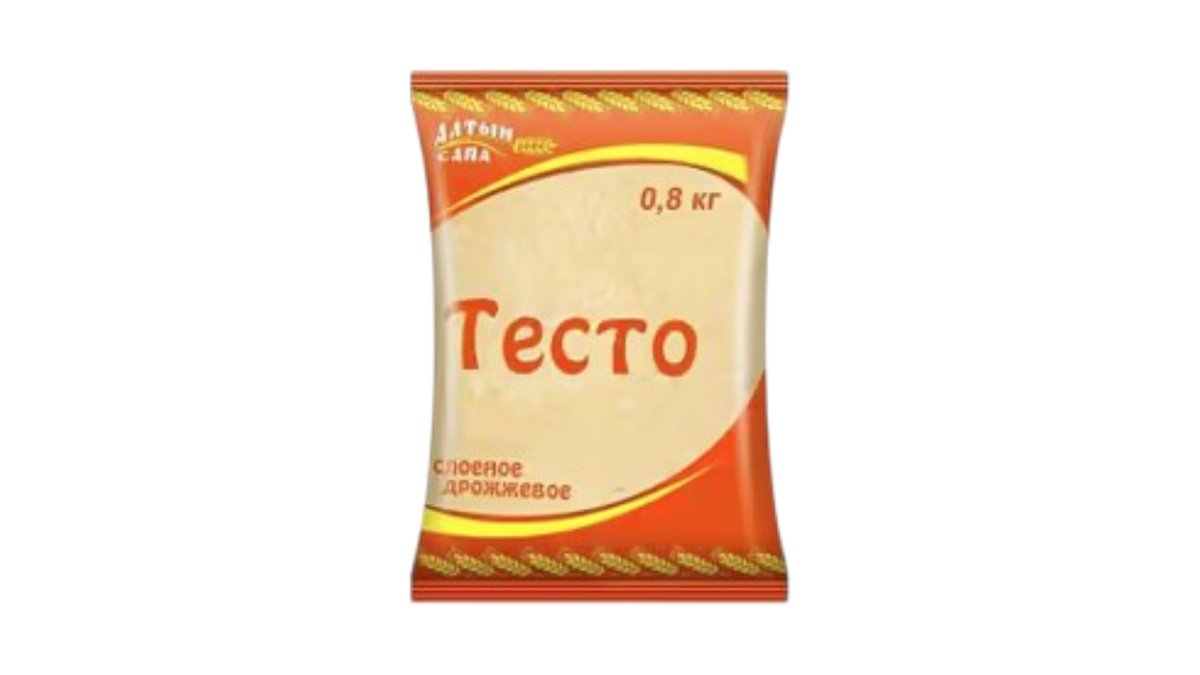 Тесто Алтын-Сапа слоенное дрожжевое 800 г