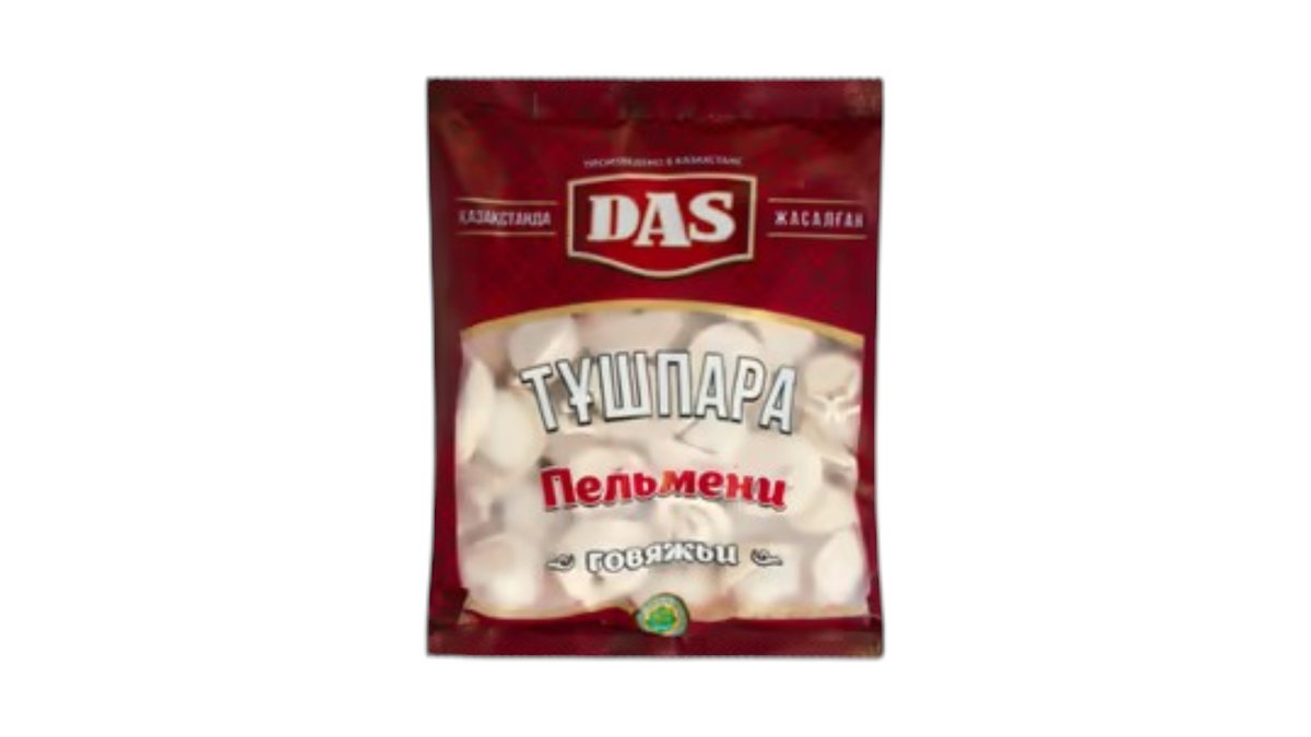 Пельмени Das говяжьи с мясом говядины 400 г