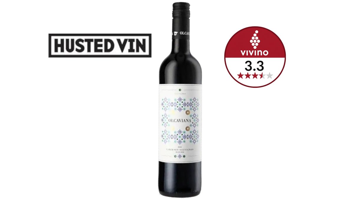 🇪🇸Tinto Cabernet Sauvignon 13,5% øko. Olcaviana 750 ml