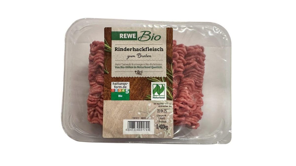 REWE Bio Rinderhackfleisch, 400 g | REWE Michael Roth ohG | Wolt