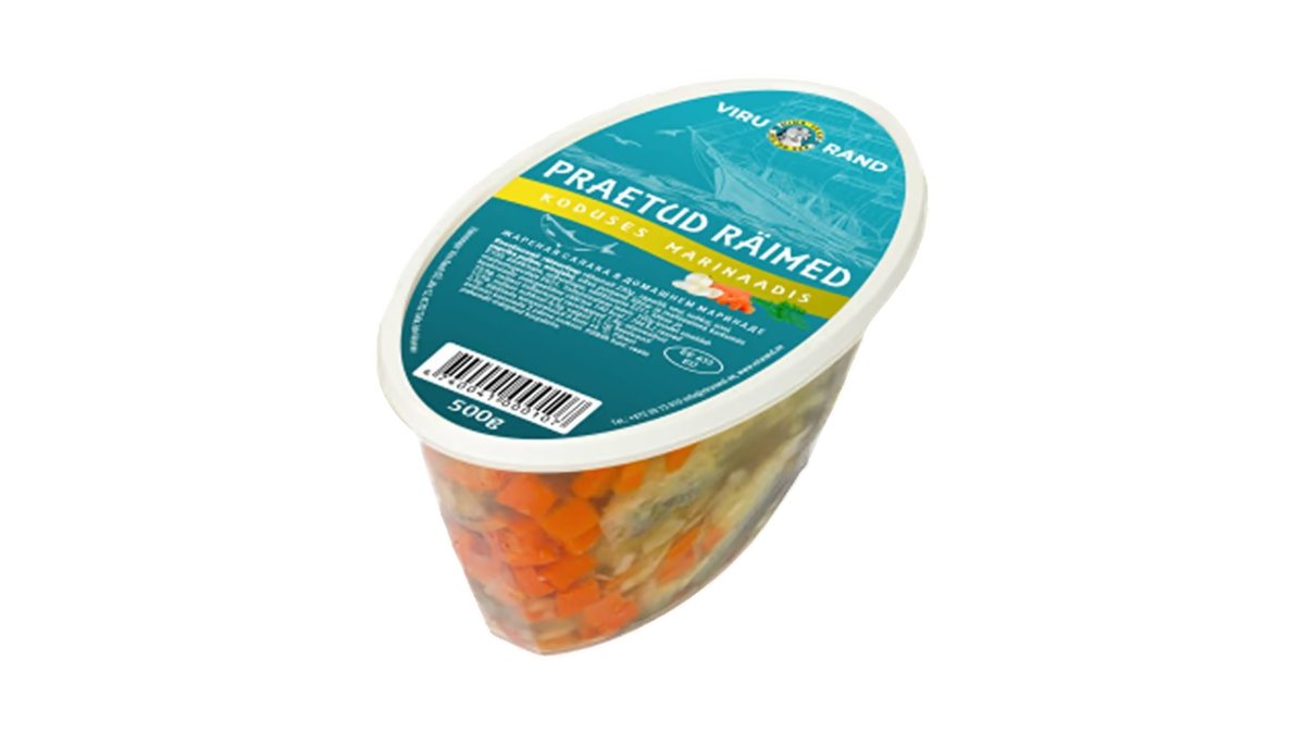 Viru Rand praetud räimed 500g koduses marinaadis