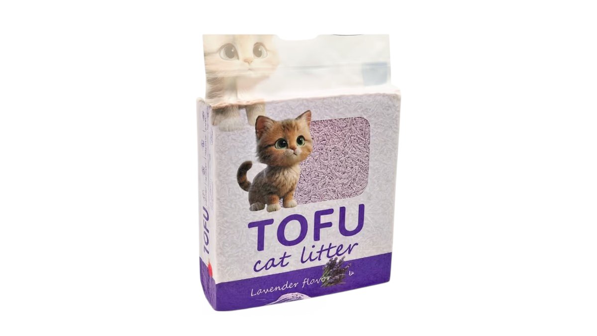 Emily Pets Tofu Cat Litter Lavender 6l
