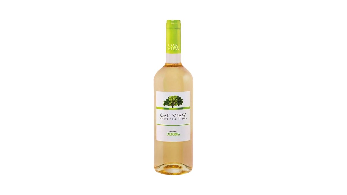Wino Oak View 11,5% 0,75lKalifornia białe półwytrawne