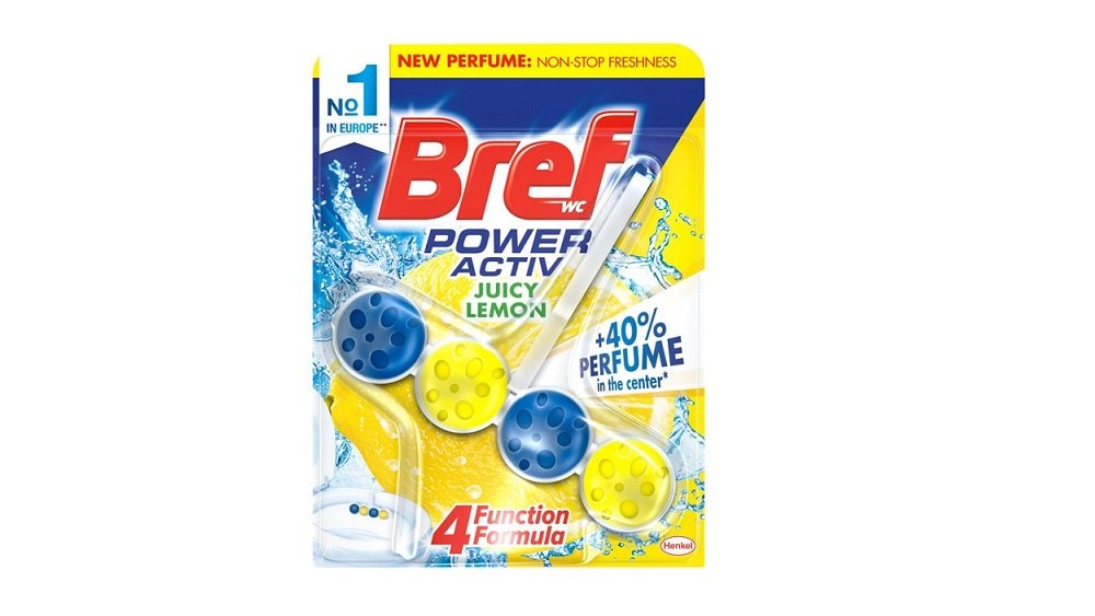 Bref WC Power Activ Rimblock 50g - Lemon (Gr) | Znak | Wolt