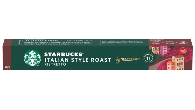 Starbucks Kaffekapsler Italian Roast, 10 stk