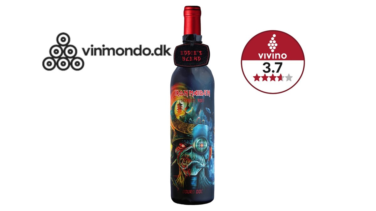 Darkest Red "Eddie's Blend" 13,5%, Iron Maiden 750 ml