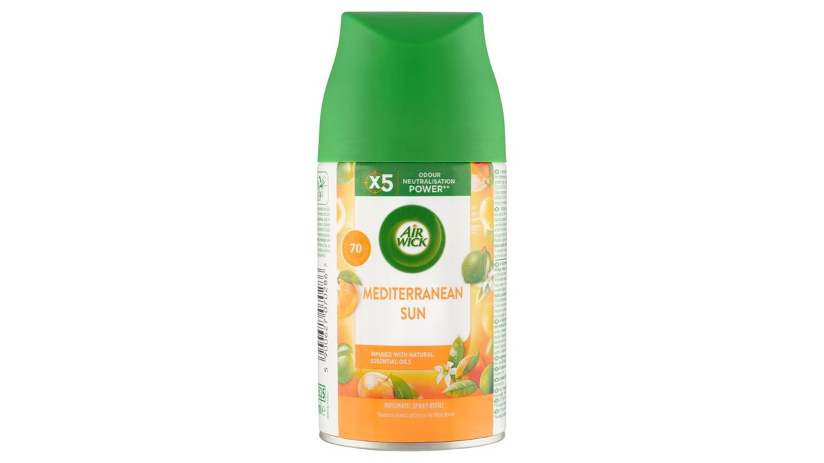 Air Wick Freshmatic Náplň do osvěžovače vzduchu středomořské slunce 250ml