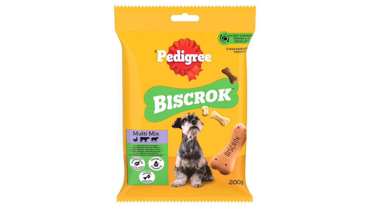 Pedigree Biscrok Multi Mix Karma uzupełniająca dla dorosłych psów 200 g