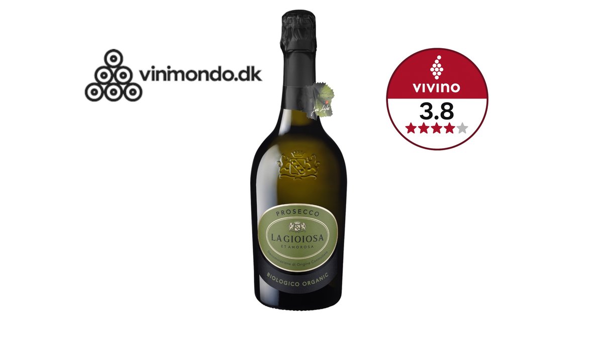 🇮🇹 Prosecco Biologico 11,5 % øko., La Gioiosa