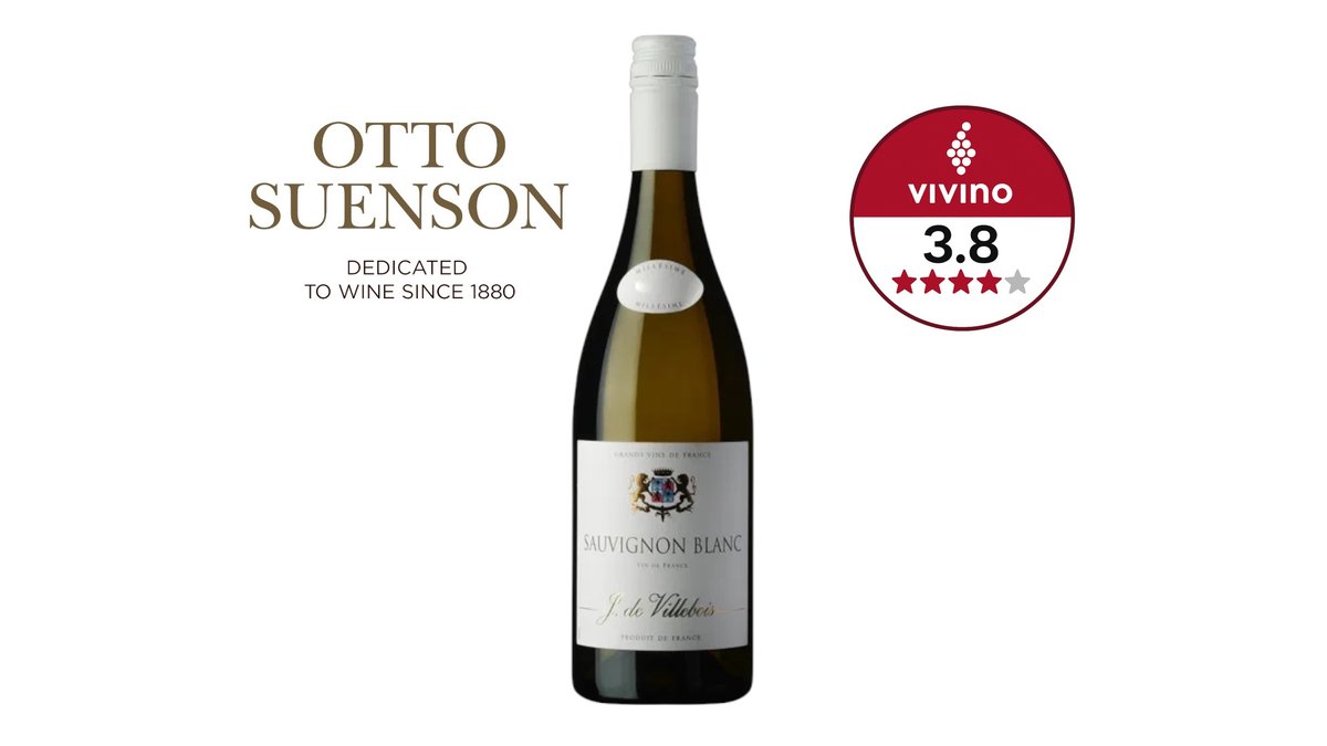 🇫🇷Loire Sauvignon Blanc 11,50%, J. De Villebois