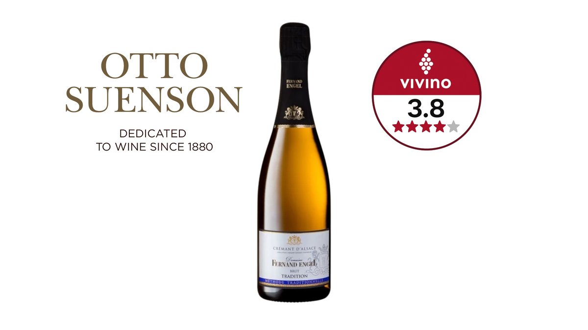 🇪🇸 Cremant D'alsace 12,5%, Fernand Engel