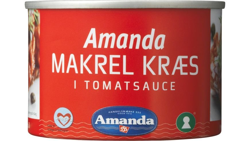 Makrelkræs i tomatsauce, Amanda