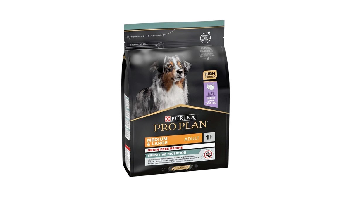 Pro Plan Medium And Large Grain Free Turkey 2.5kg