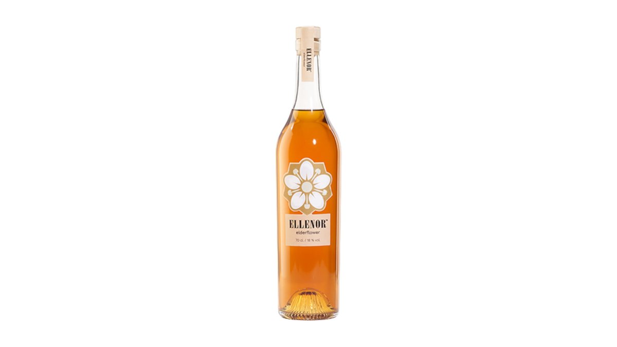 Hyldeblomstlikør 18% øko. Ellenor 700 ml