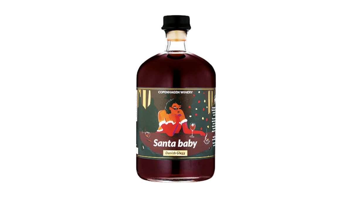 Santa Baby Gløgg 18.1%, Copenhagen Winery 1000 ml