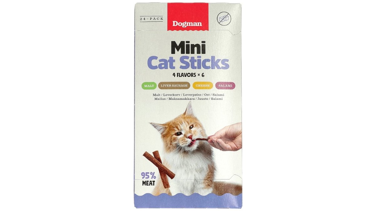 Dogman Cat Sticks Mini, 48 g