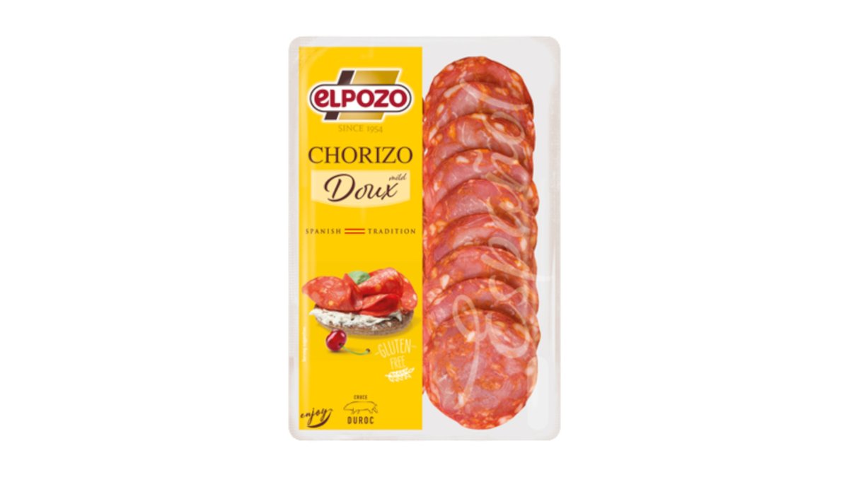 ElPozo Chorizo Extra, krájaná, 80 g