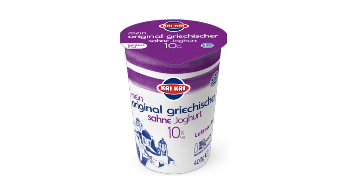 565 - Grécky jogurt originál lacto free Kri-Kri 400g