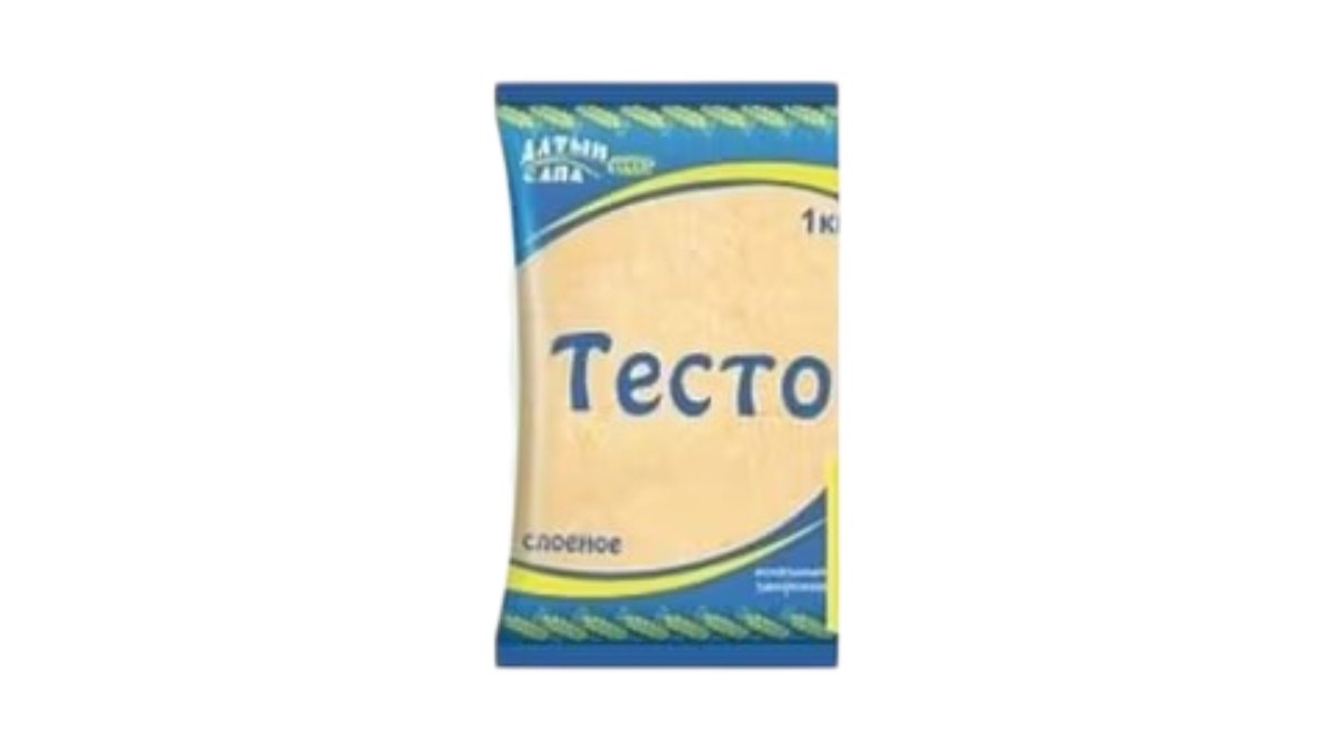 Тесто Алтын-Сапа слоеное 1 кг