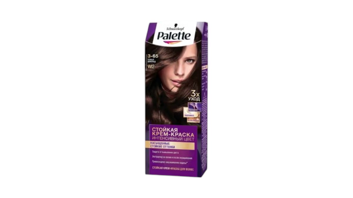 Краска для волос Palette W2 Темный шоколад