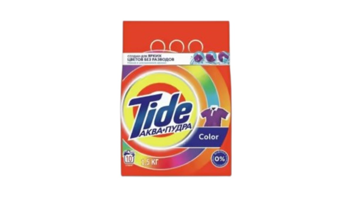Порошок для стирки Tide автомат Color 1.5 кг