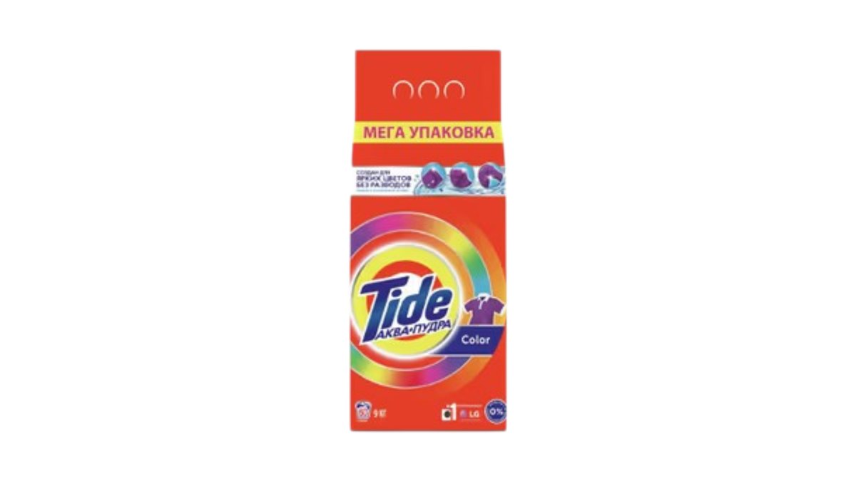 Порошок для стирки Tide автомат Color 9 кг