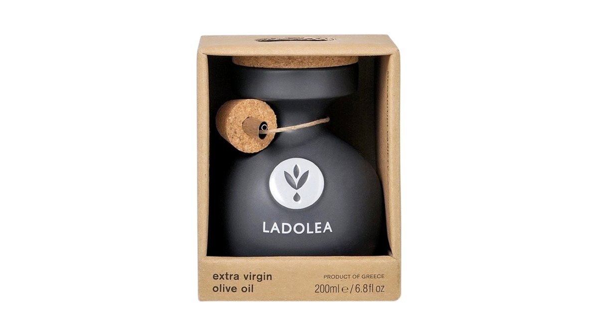 1388 - Extra virgin olive oil LADOLEA čierna keramika 200ml