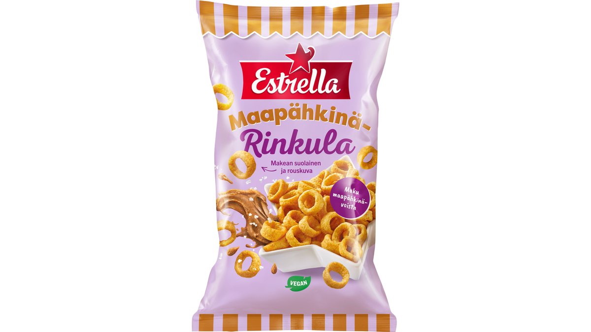 Estrella Maapähkinärinkula 175g