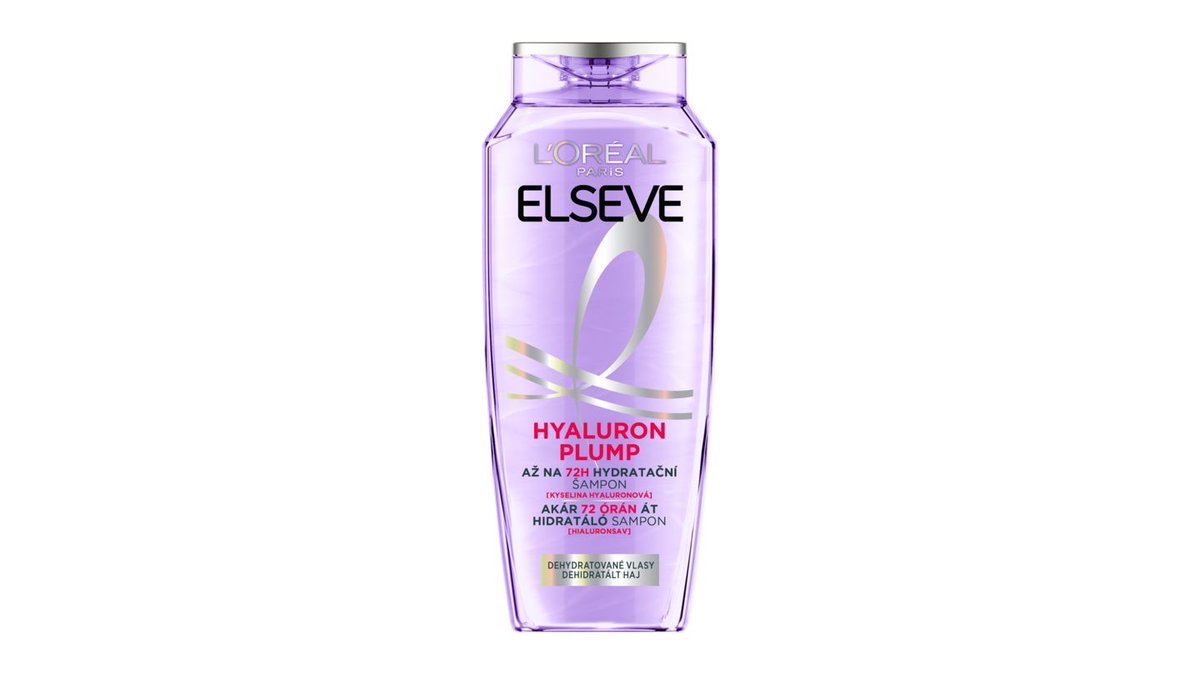 L´Oréal Paris Hyaluron Plump 72 H hydratační šampon s kyselinou hyaluronovou, 250 ml