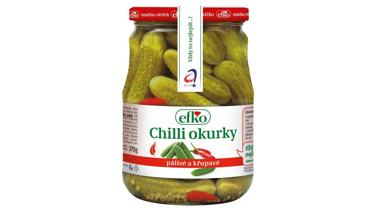 efko Chilli okurky 720ml