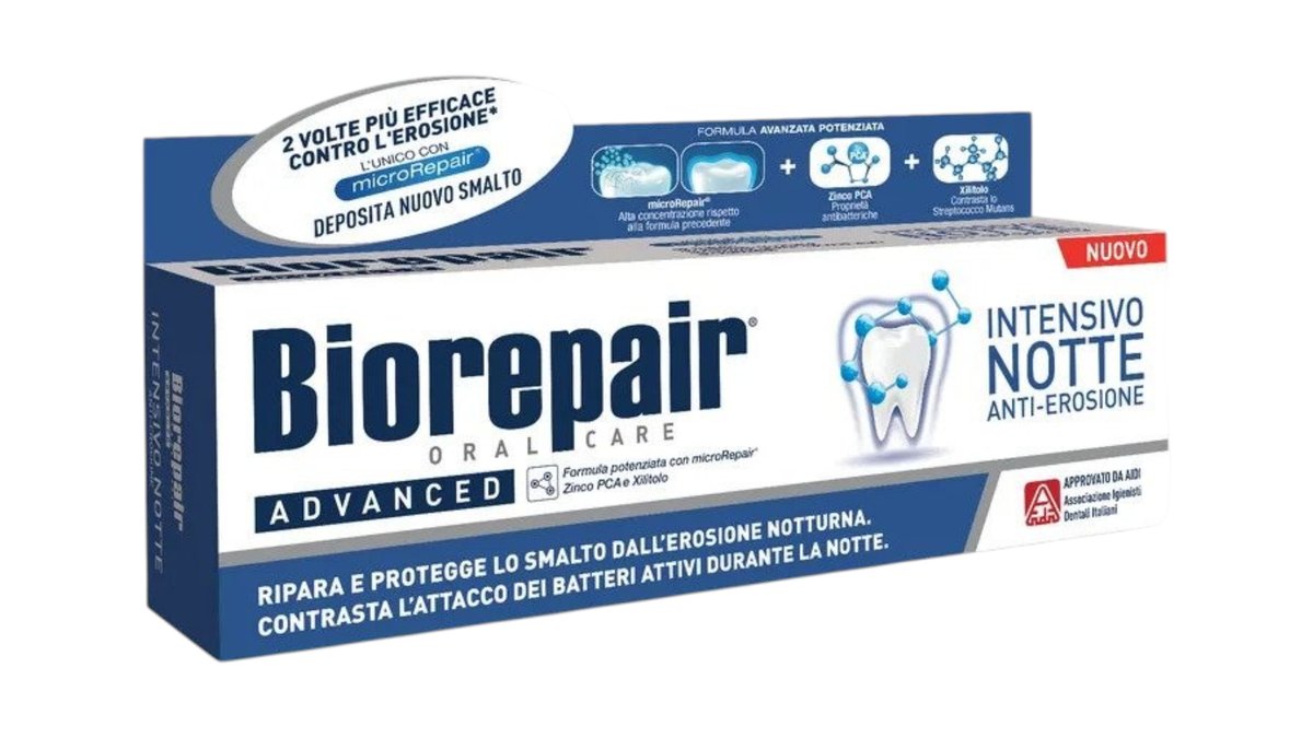 Biorepair Intensive Night Action Toothpaste 75ml | Pharmacy Filippos ...