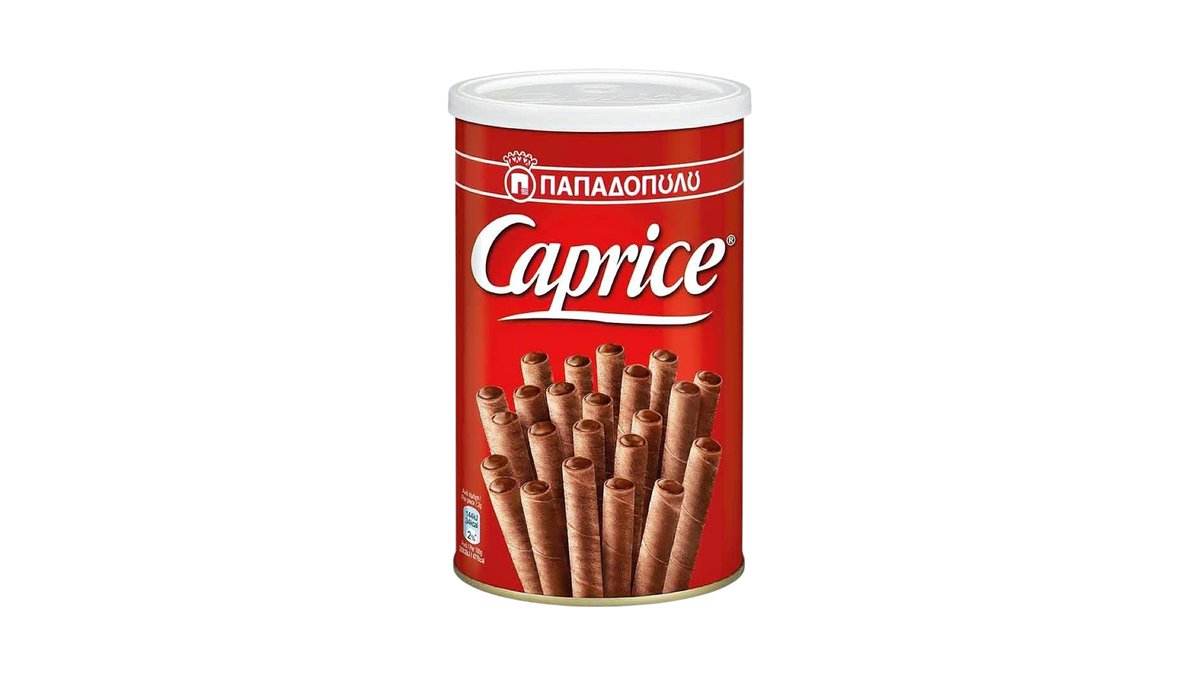 2403 - CAPRICE trubičky praline: lieskovo-kakaový krém 250 g