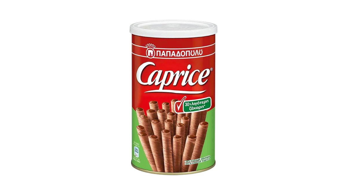 2411 - CAPRICE trubičky praline - znížený obsah cukru o 30% 250g