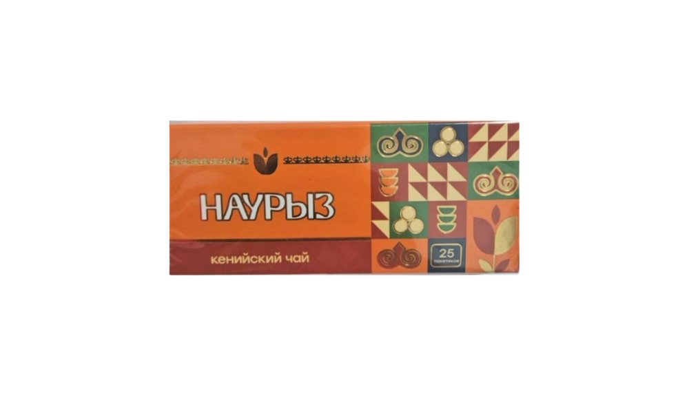 Чай кенийский черный Вечерний Наурыз 25 пакетиков