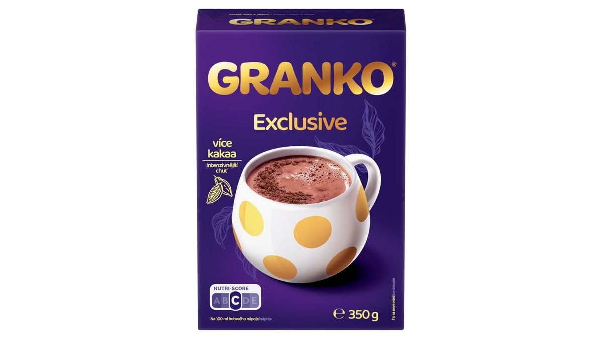 GRANKO Exclusive instantní kakaový nápoj s 30% kakaa 350g