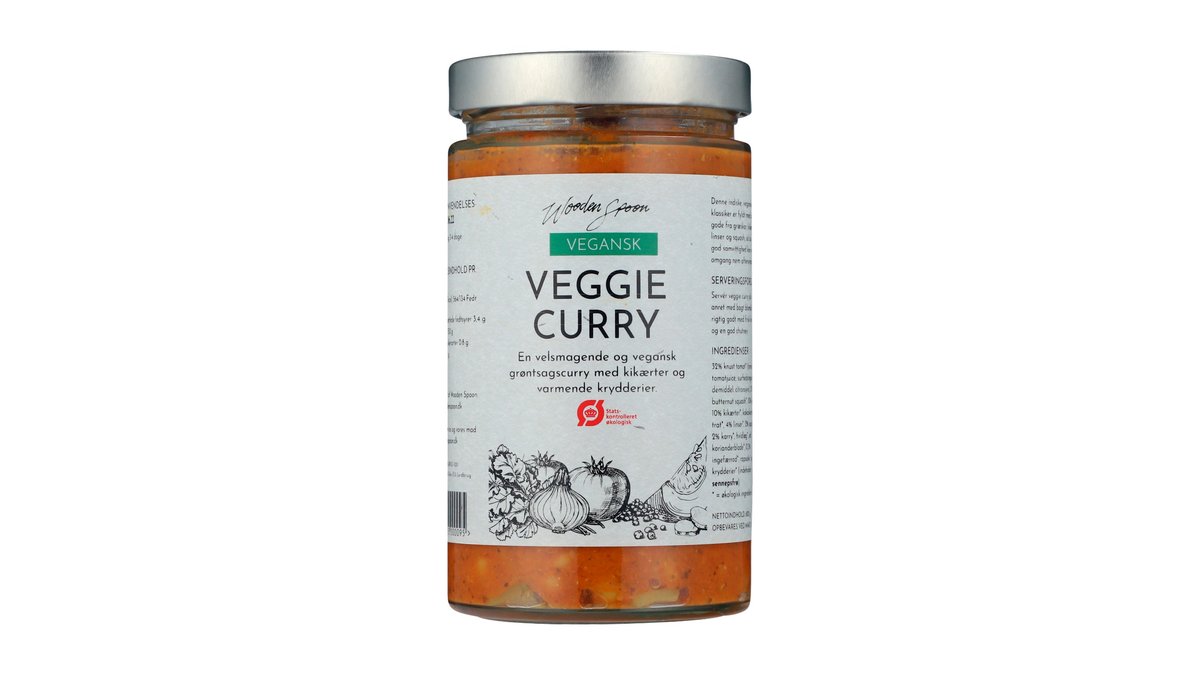 Veggie Karry Øko. Wooden Spoon