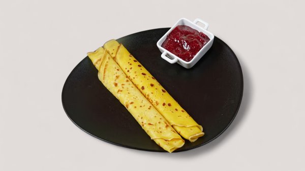 Sa džemom od jagoda 2kom