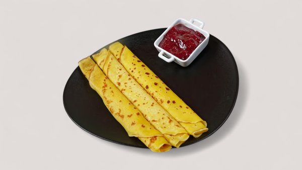 Sa džemom od jagoda 3kom