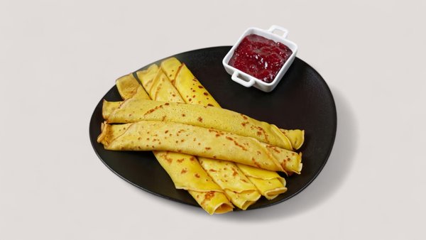 Sa džemom od jagoda 5kom