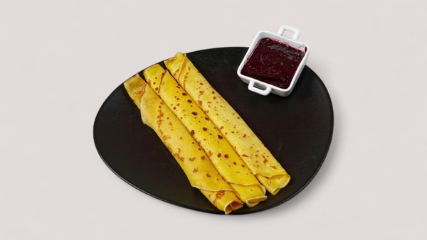 Sa džemom od malina 3kom