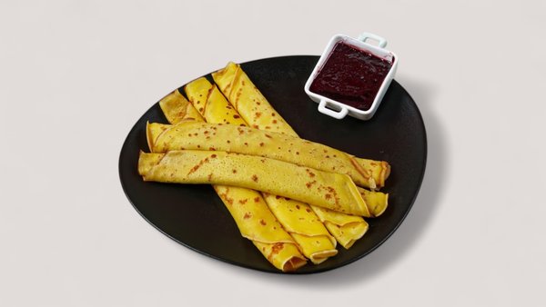 Sa džemom od malina 5kom