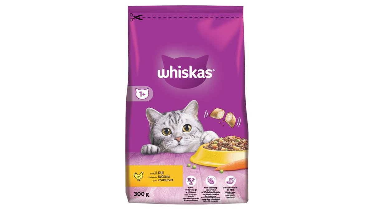 Whiskas S lahodným kuřecím 300g