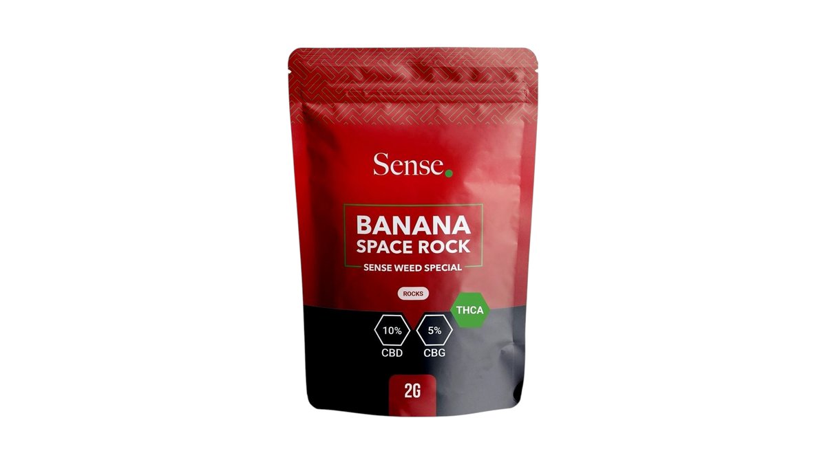 Banana Space Rock 2G (Rocks) 75% THCa | Kiosken Stoppen | Wolt