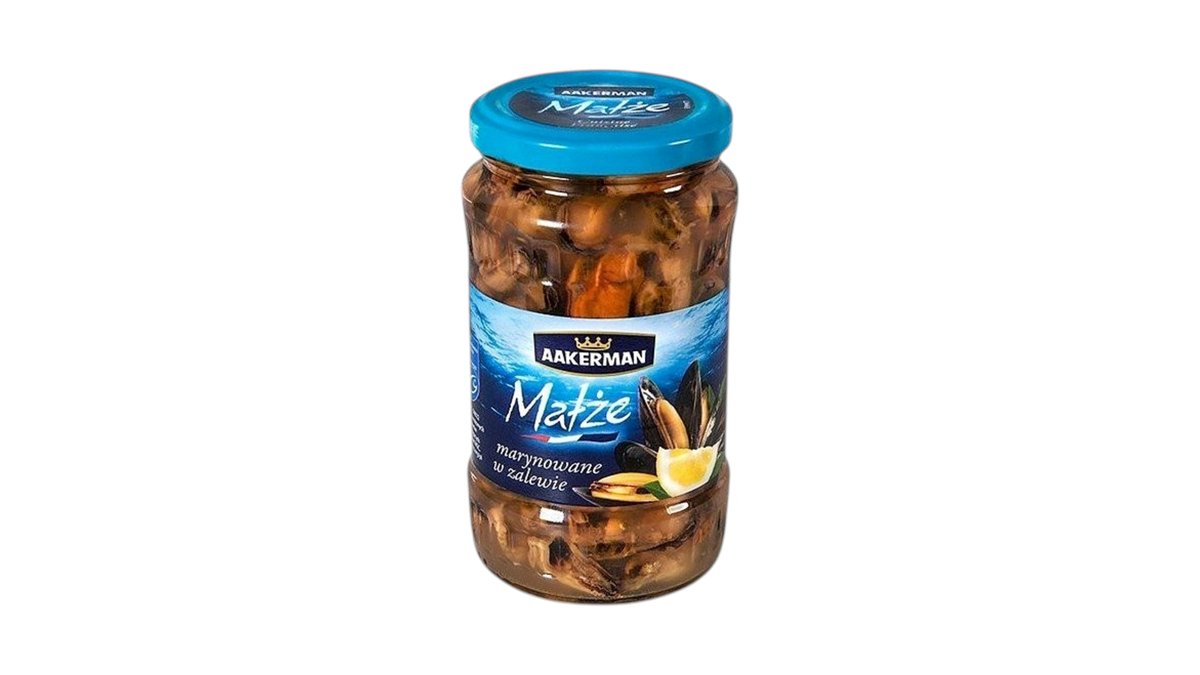 Małże marynowane w zalewie 350g Aakerman